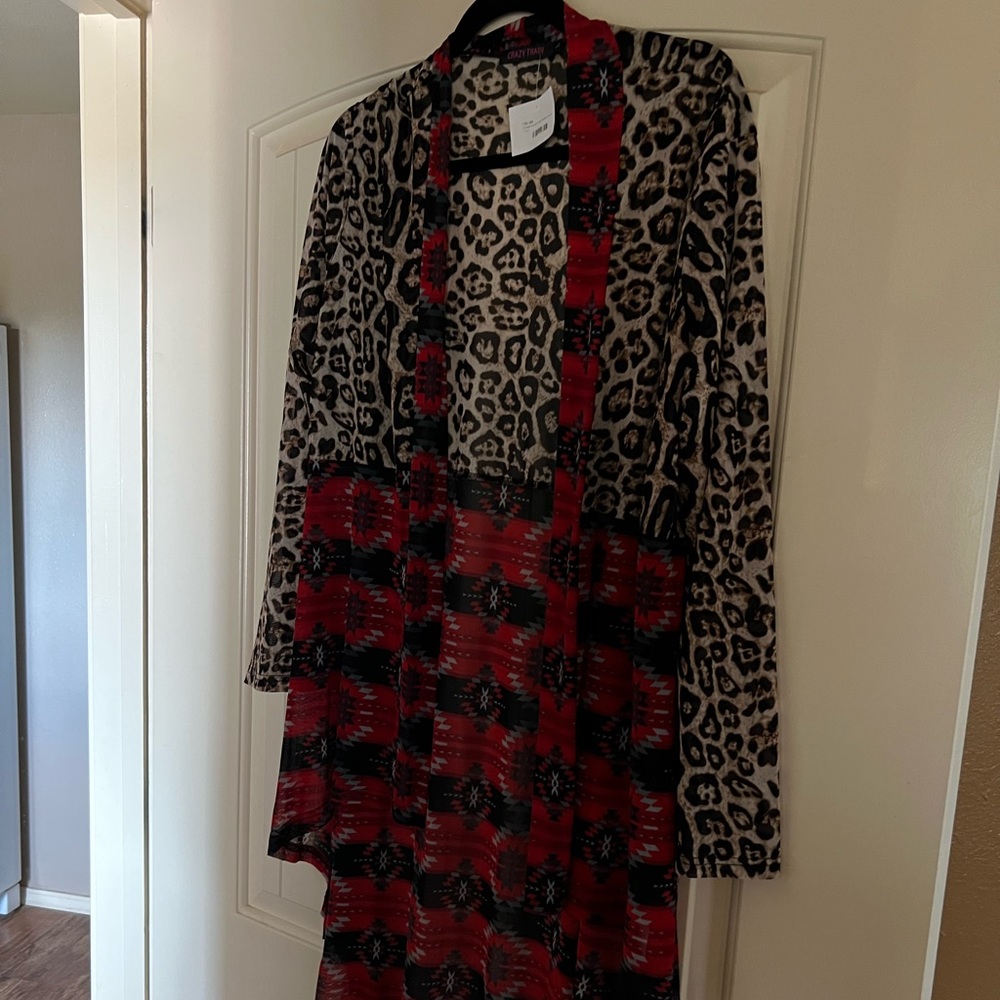 Kimono Leopard Print